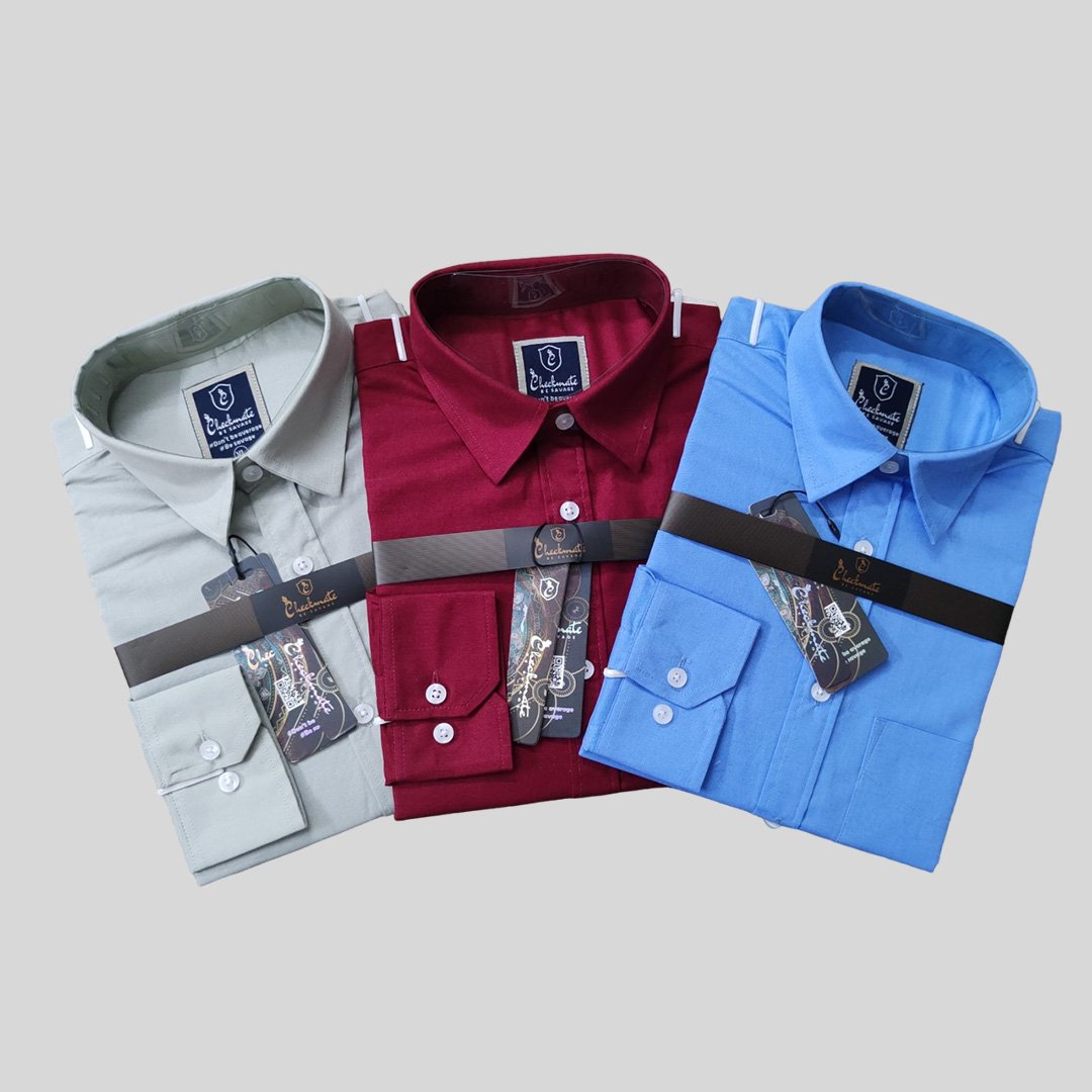 Solid Shirt Combo Offer